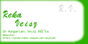 reka veisz business card